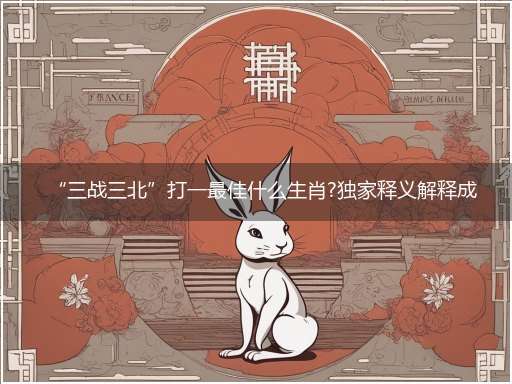 “三战三北”打一最佳什么生肖?独家释义解释成语解析