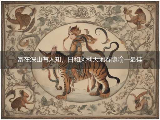 富在深山有人知，日和风利大地春隐喻一最佳生肖,独家释义词语解释!