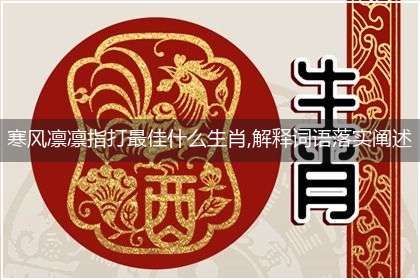 寒风凛凛指打最佳什么生肖,解释词语落实阐述释义