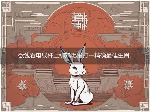 欲钱看电线杆上绑鸡毛指打一精确最佳生肖，完美释义词语解释