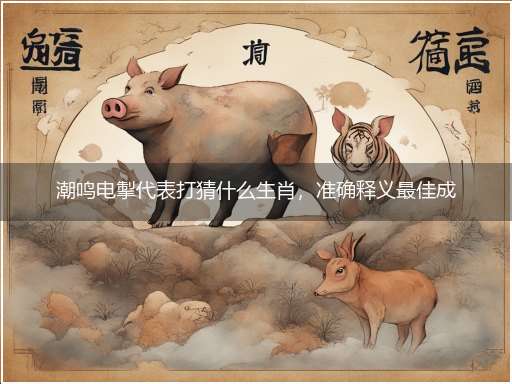 潮鸣电掣代表打猜什么生肖，准确释义最佳成语解释