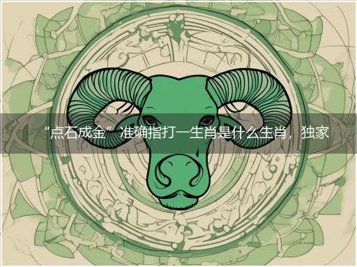 “点石成金”准确指打一生肖是什么生肖,独家释义词语解释!
