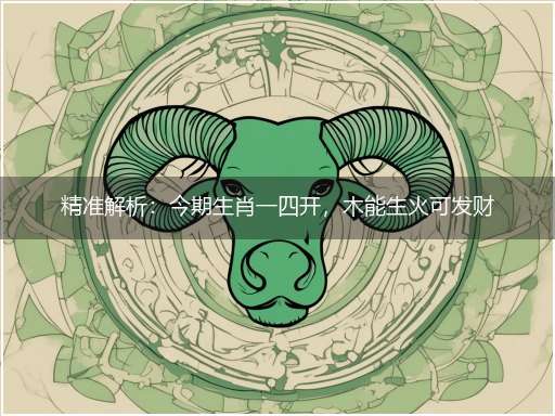 精准解析:今期生肖一四开,木能生火可发财巧指一最佳最佳生肖,独家释义词语解释!