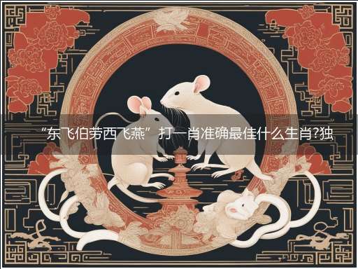 “东飞伯劳西飞燕”打一肖准确最佳什么生肖?独家释义解释成语解析