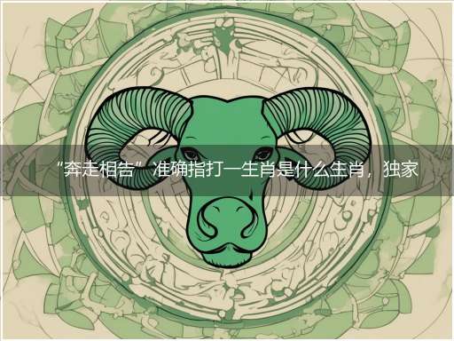 “奔走相告”准确指打一生肖是什么生肖，独家释义词语解释!