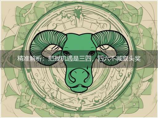 精准解析:把握机遇是三四,四六不减取头奖隐喻一最佳生肖,独家释义词语解释!