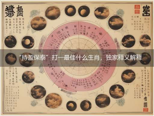 “持盈保泰”打一最佳什么生肖,独家释义解释成语解析